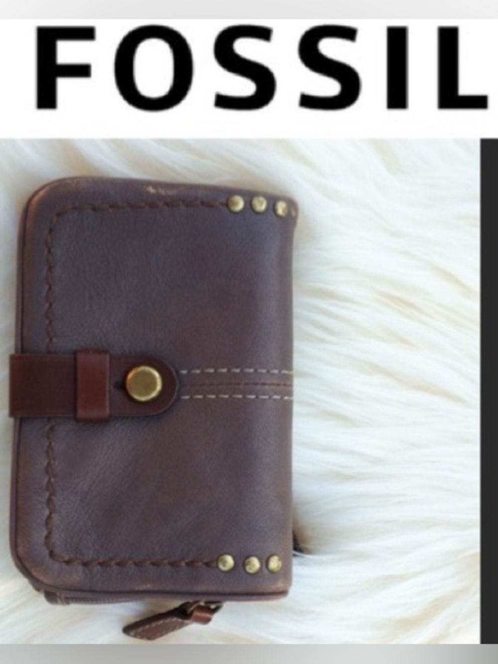SALE!! Fossil 2 fold wallet with coin pouch.